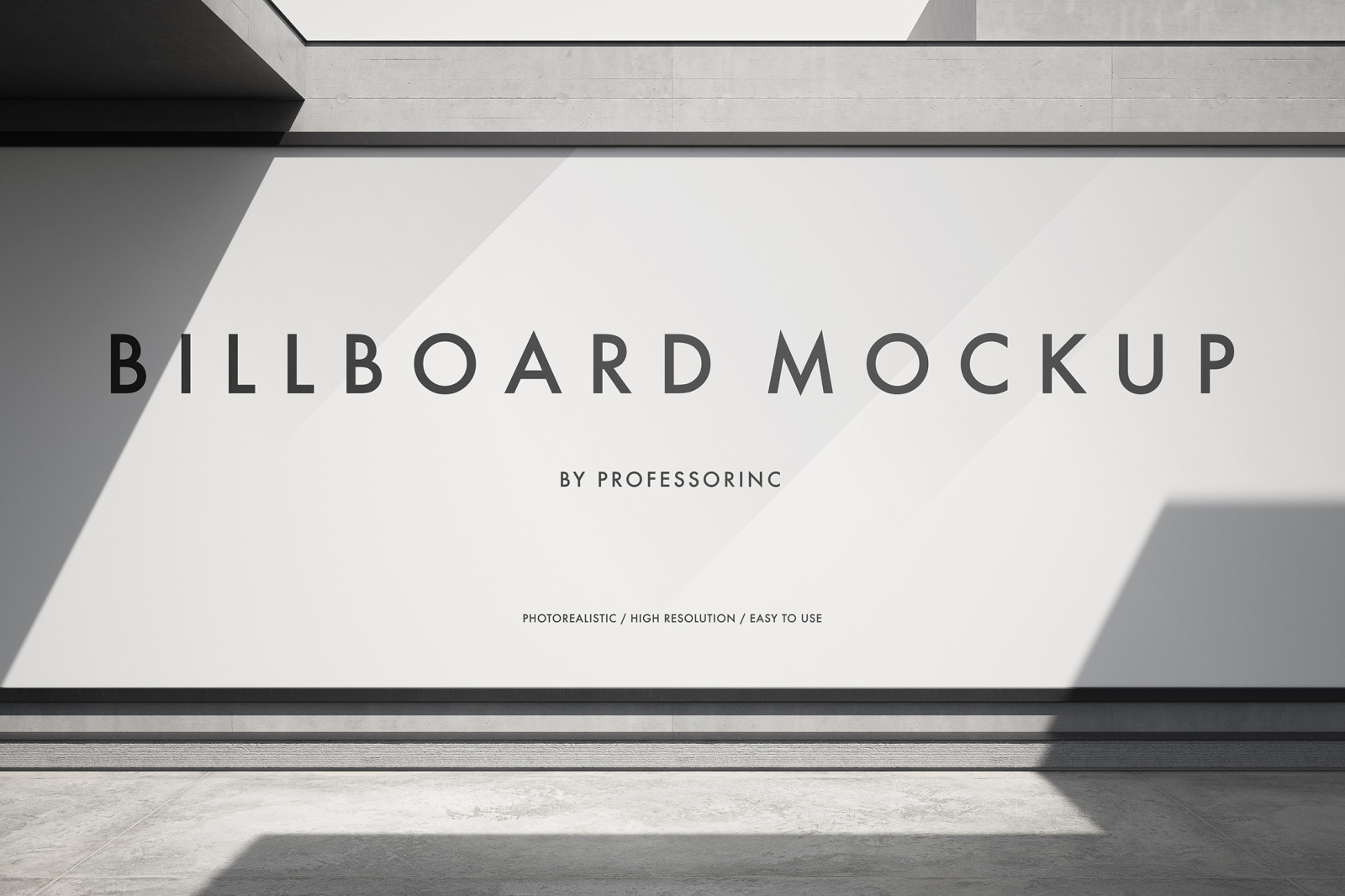 Billboard Mockup Set Billboard Mockup Set