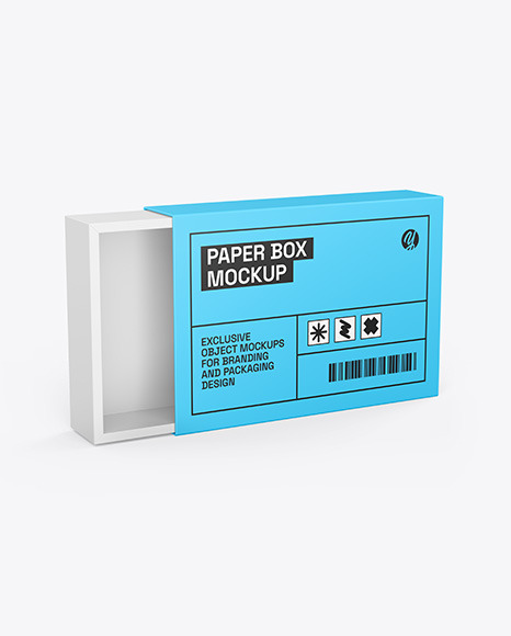 Paper Box Mockup