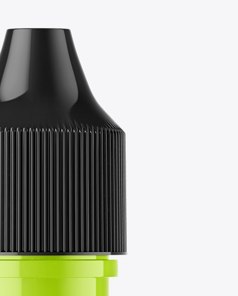 Glossy Dropper Bottle Mockup