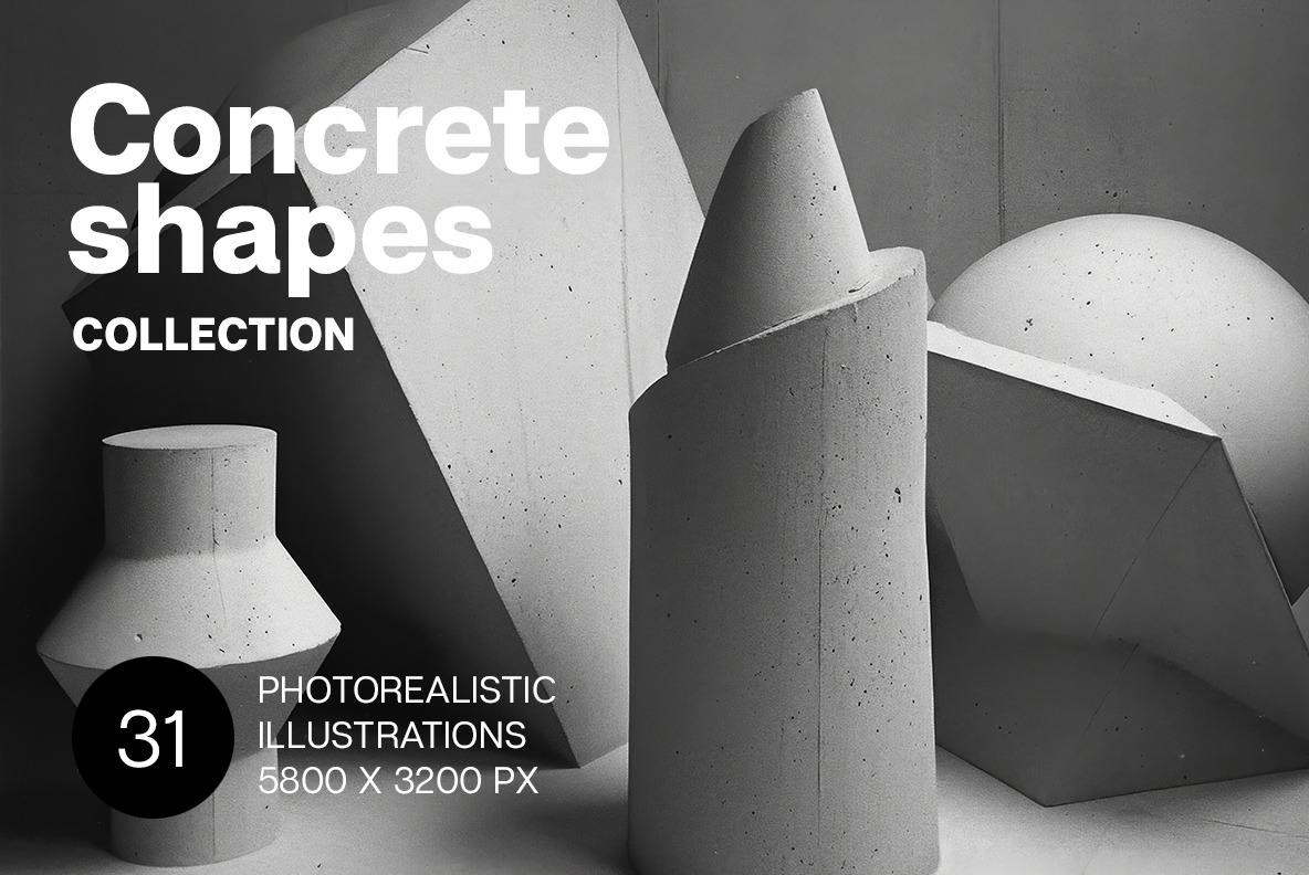 Concrete shapes Concrete shapes