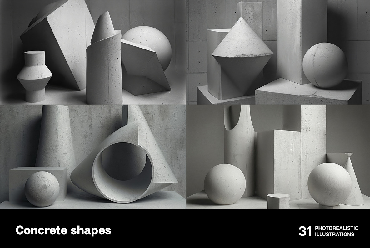 Concrete shapes Concrete shapes