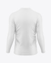 Men’s Long Sleeve T-Shirt Mockup - Back View