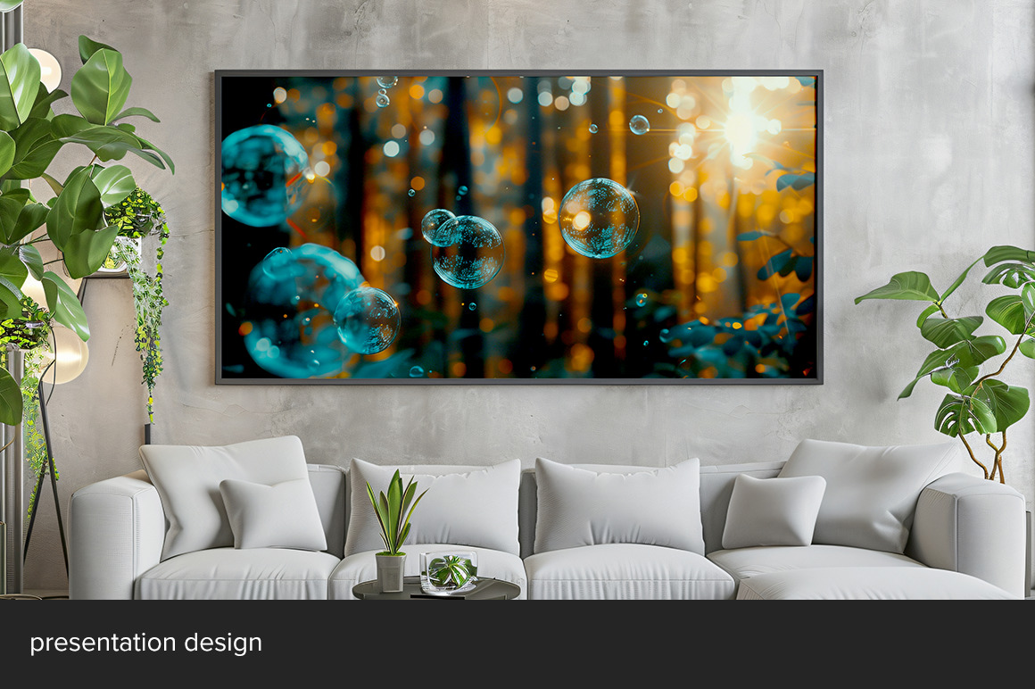 Shiny Forest Soap Bubbles Shiny Forest Soap Bubbles