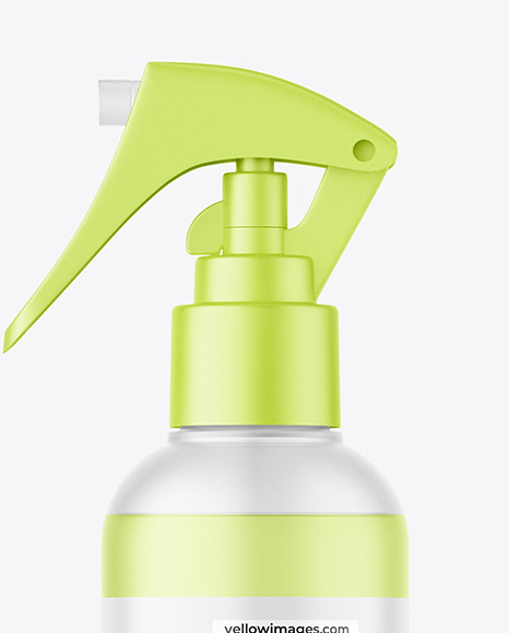 Clear Trigger Spray Bottle Mockup Clear Trigger Spray Bottle Mockup