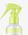 Clear Trigger Spray Bottle Mockup Clear Trigger Spray Bottle Mockup