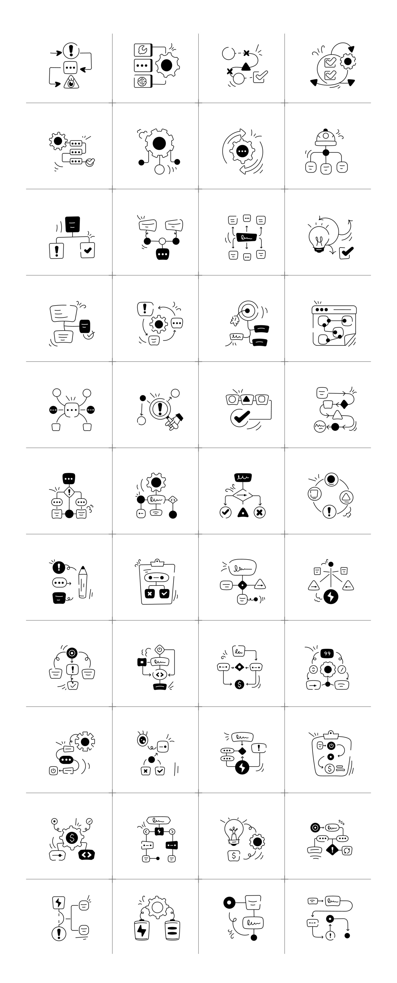 Animated Workflow Icon Set Animated Workflow Icon Set