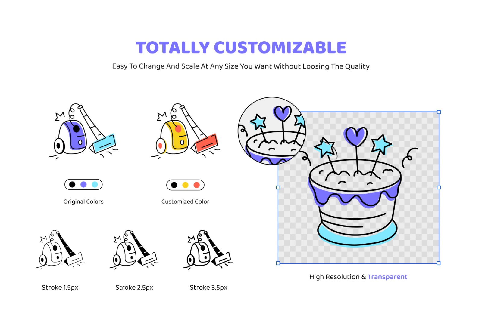 Birthday Doodles Pack Birthday Doodles Pack