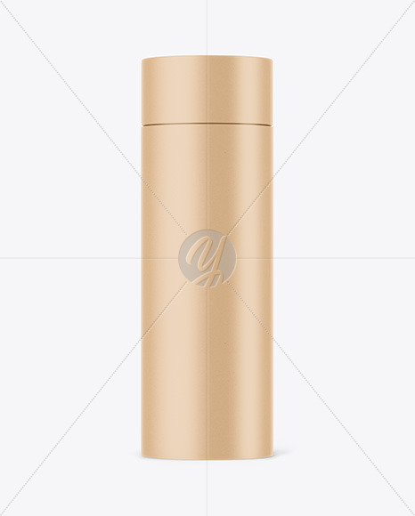 Kraft Paper Tube Mockup