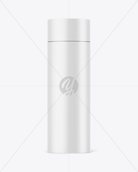 Matte Paper Tube Mockup