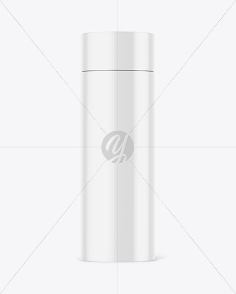 Glossy Paper Tube Mockup