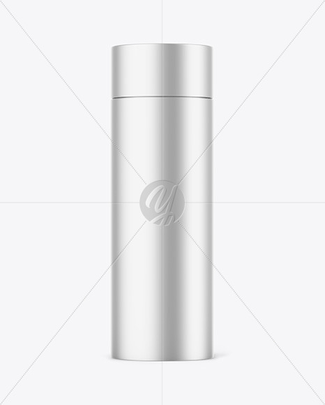 Metallic Tube Mockup