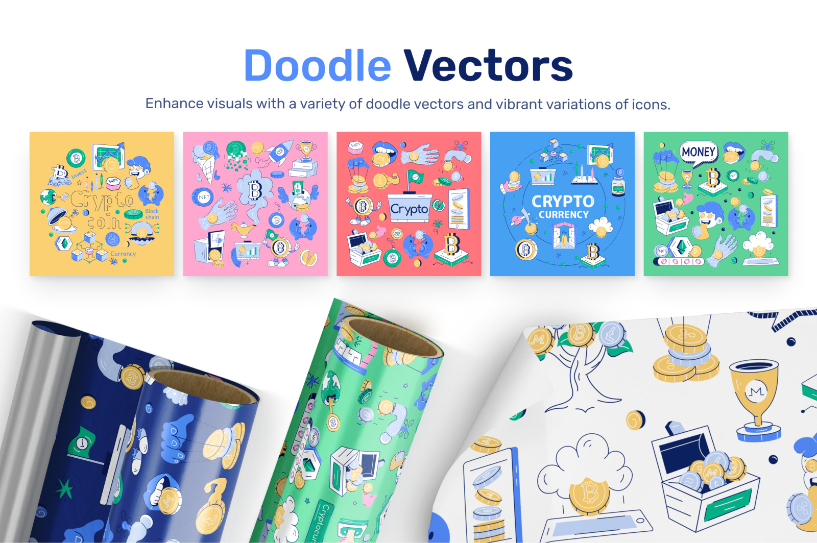 Cryptocurrency Designs Bundle Cryptocurrency Designs Bundle