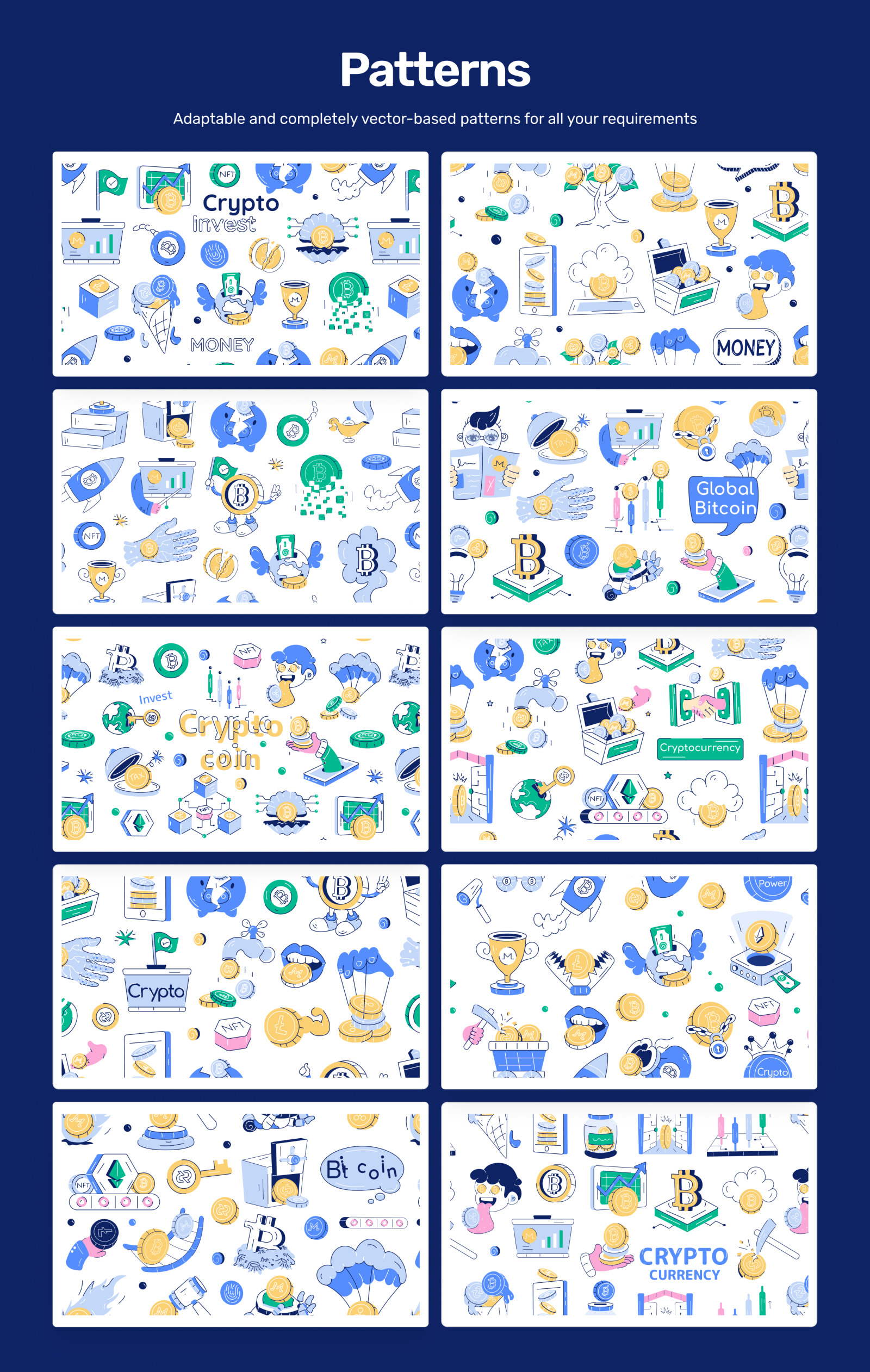 Cryptocurrency Designs Bundle Cryptocurrency Designs Bundle