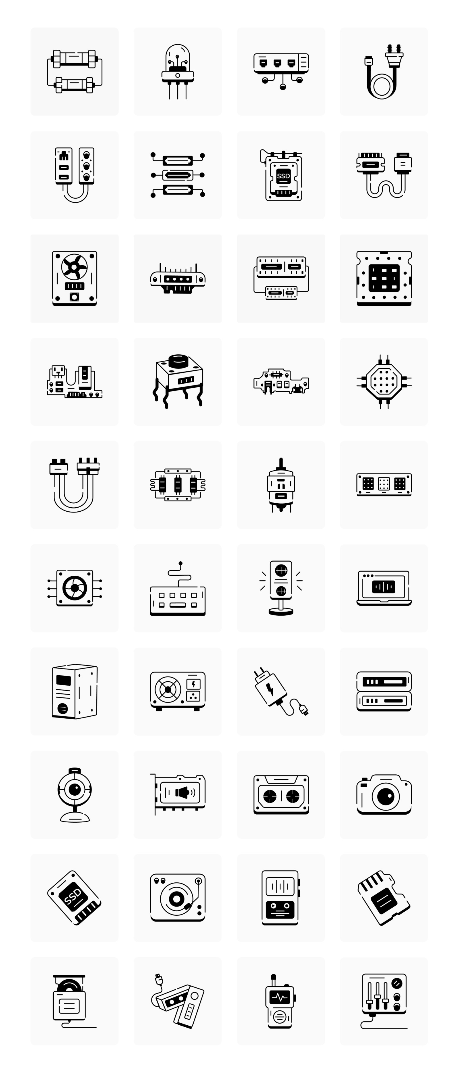 Animated Hardware Icons