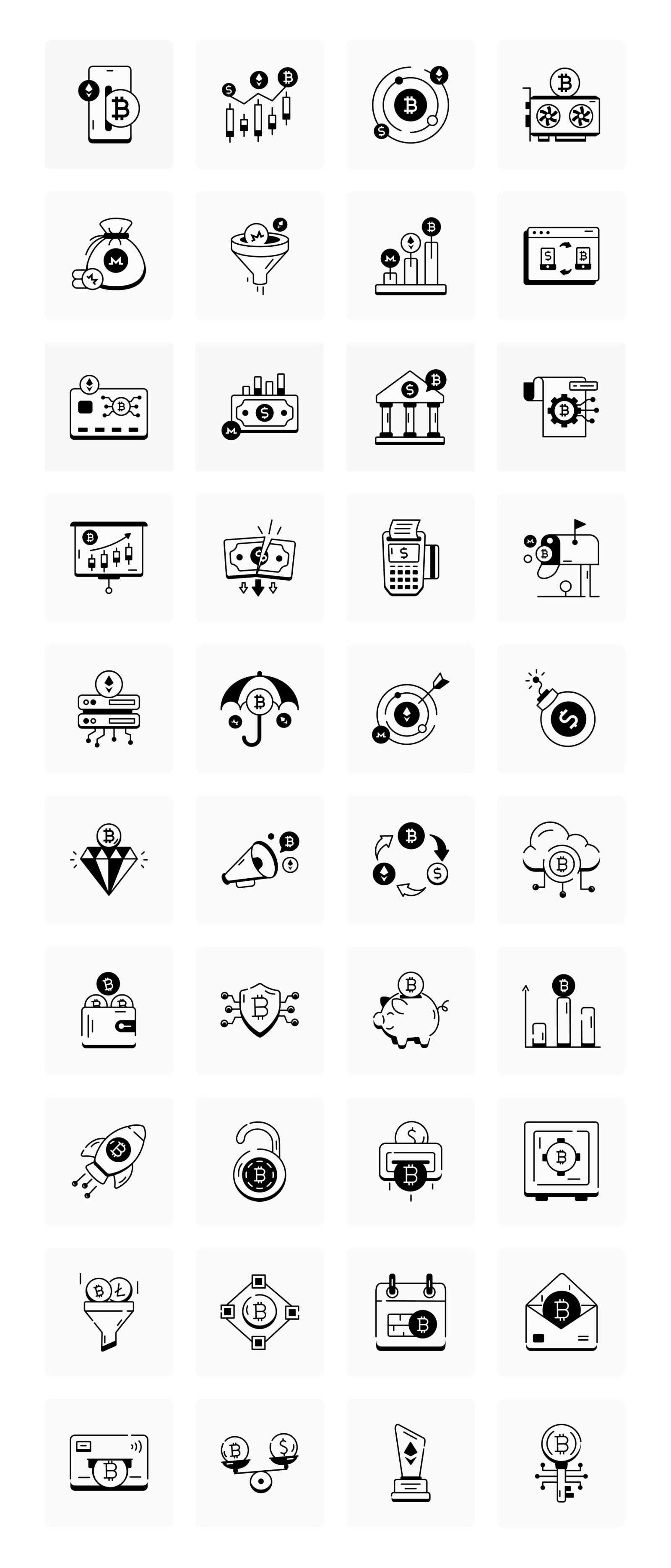 Animated Currency Icon Set