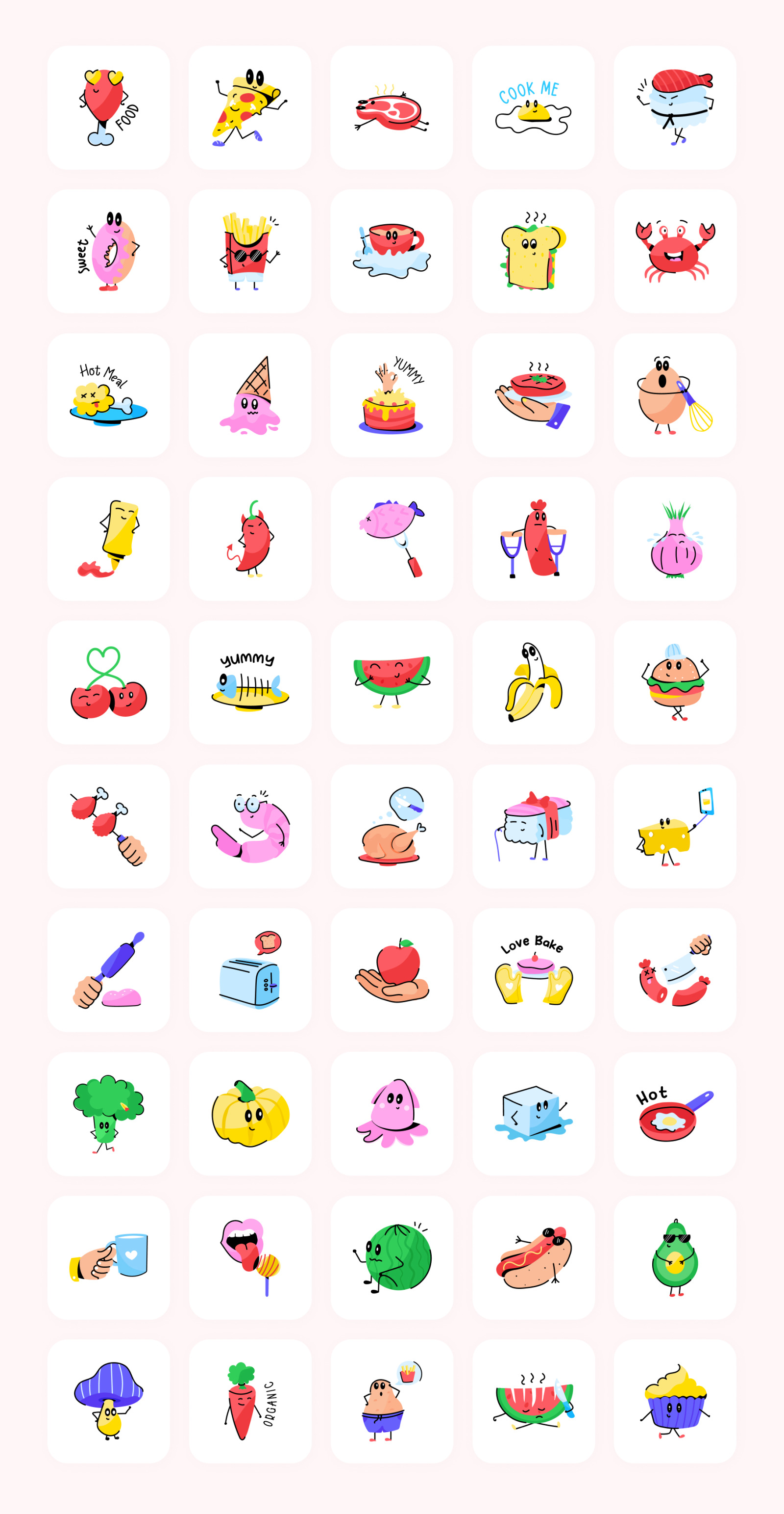 Food Animated Stickers Food Animated Stickers