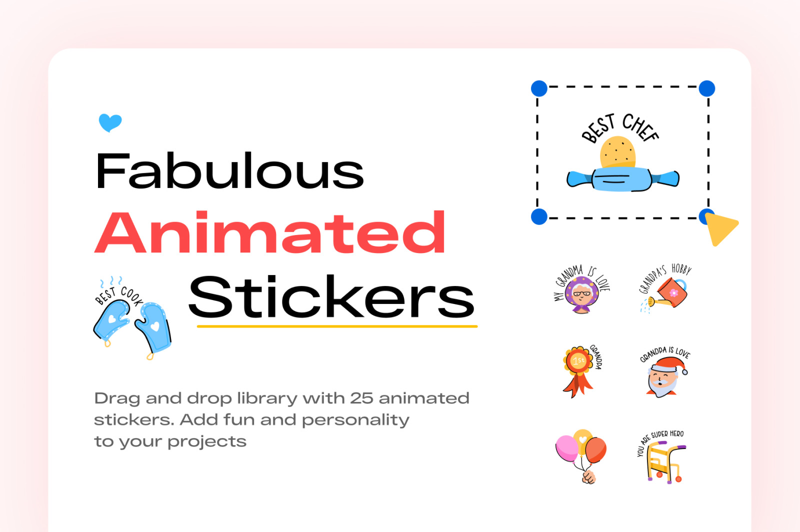 Grandparents Animated Stickers