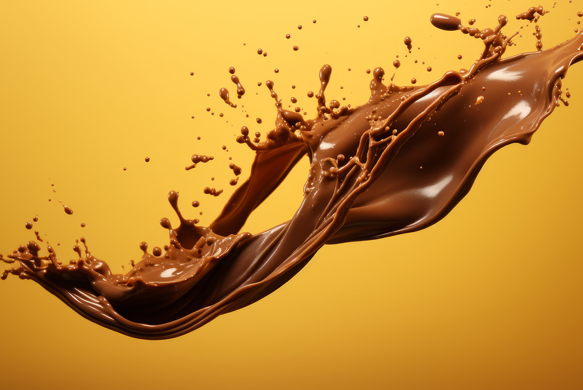 Chocolate splash