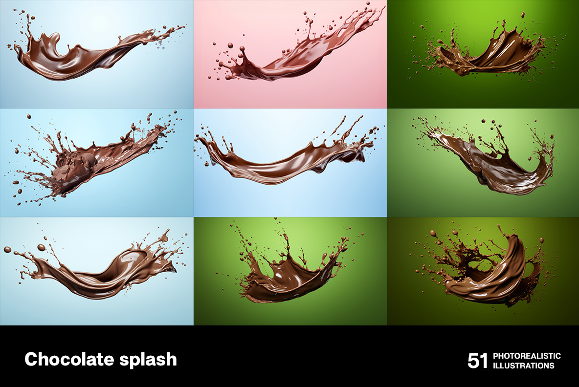 Chocolate splash