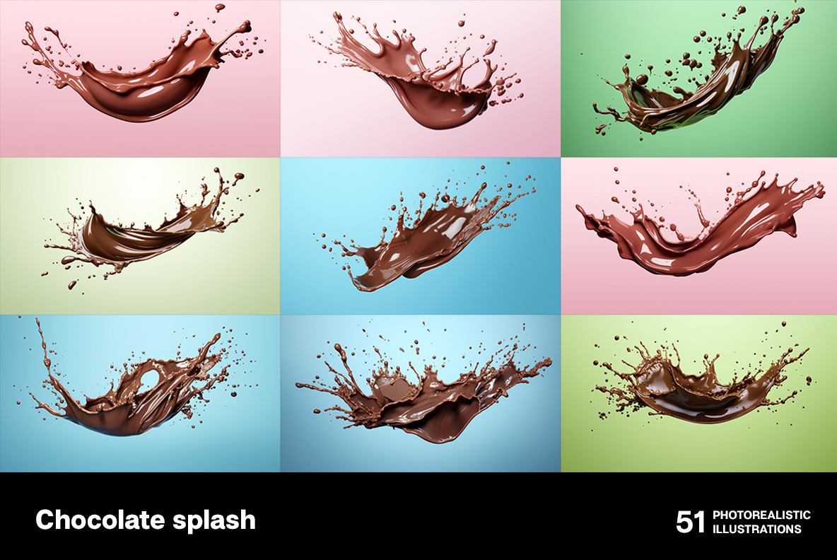 Chocolate splash Chocolate splash