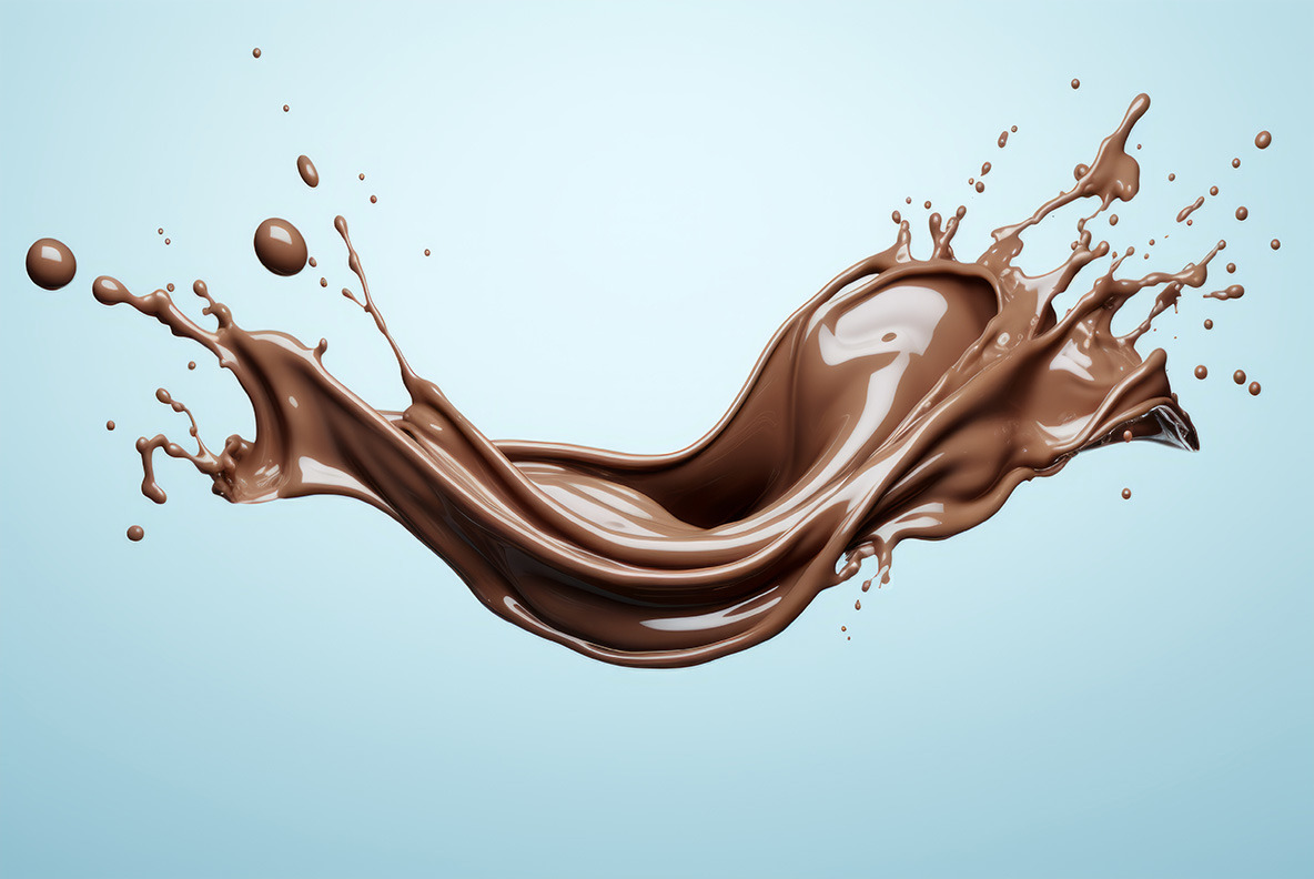 Chocolate splash