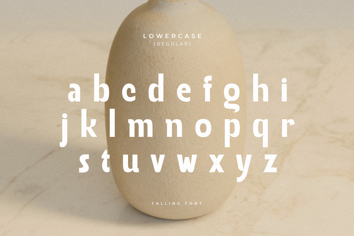Falling - Modern Logo Font Falling - Modern Logo Font