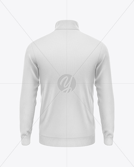 Men's Zip Sweatshirt Mockup