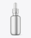 Metallic Dropper Bottle Mockup