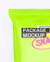 Matte Snack Package Mockup