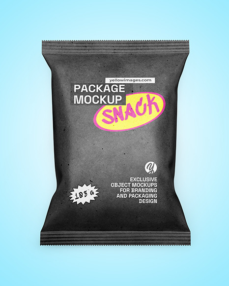 Kraft Snack Package Mockup