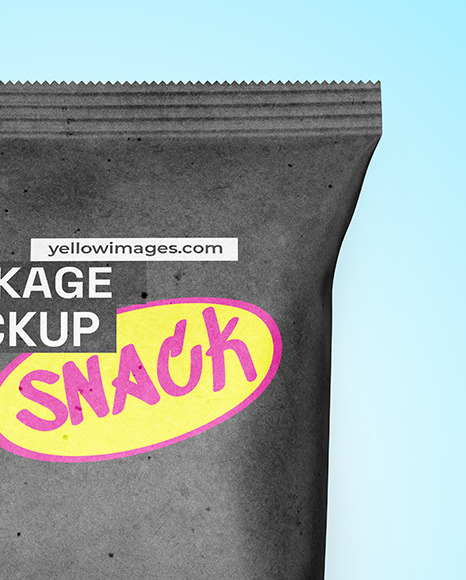 Kraft Snack Package Mockup