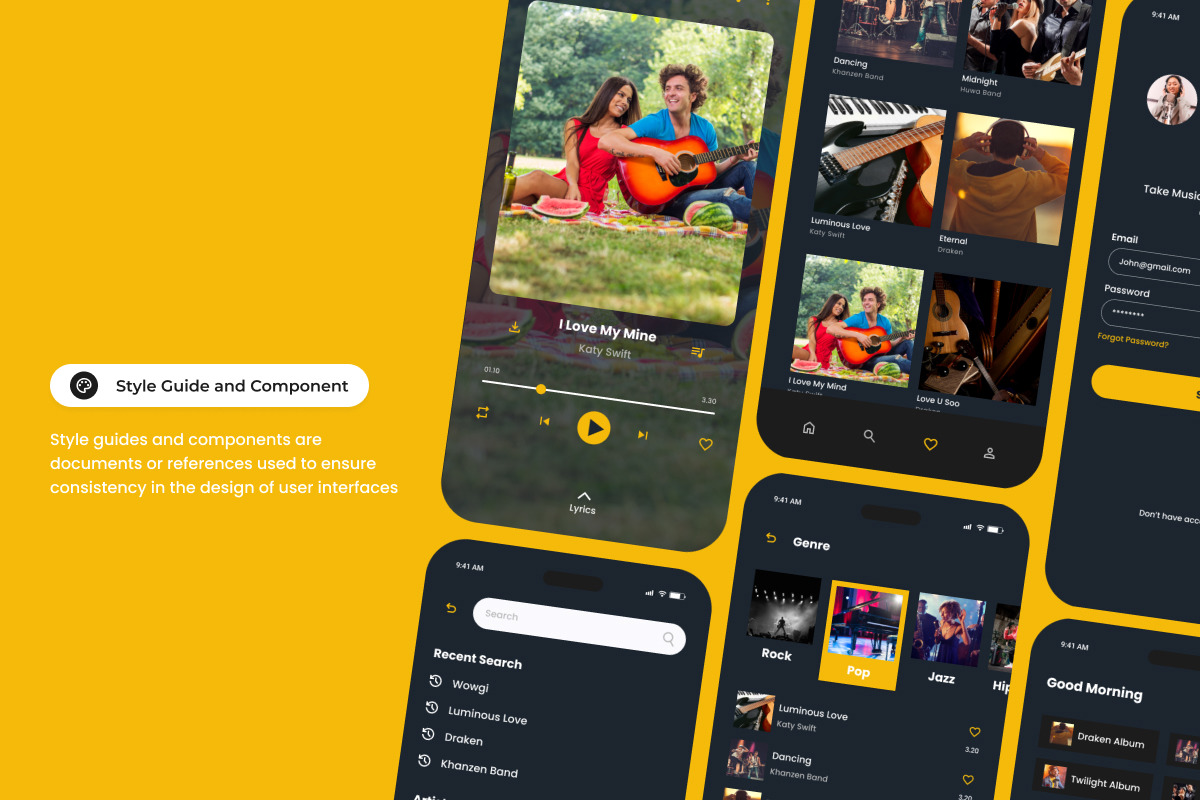 MusiFlow - Music Player Mobile App MusiFlow - Music Player Mobile App