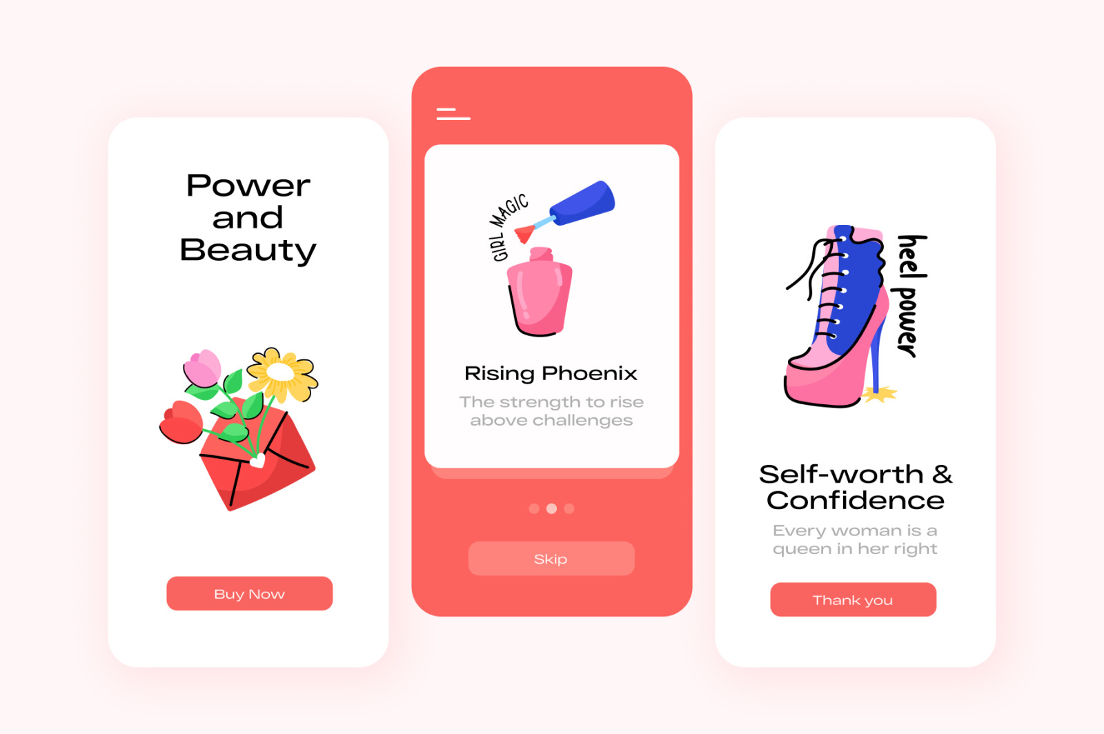 Girl Power Animated Stickers Girl Power Animated Stickers