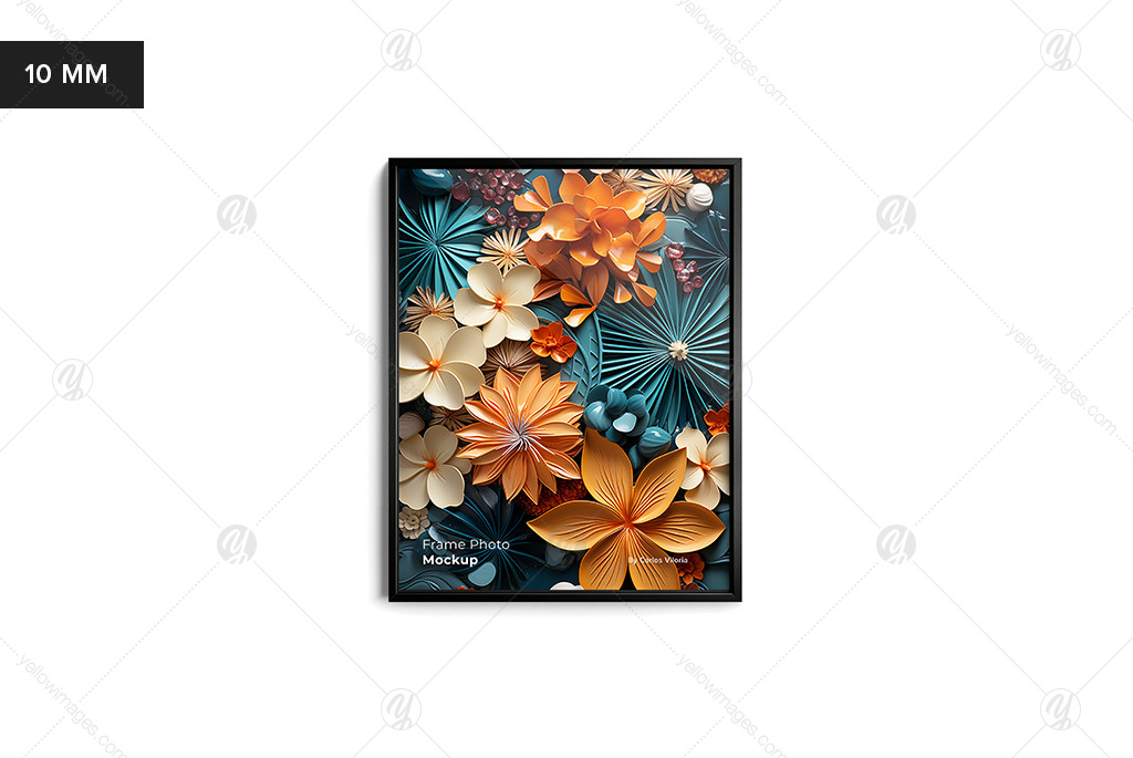 Front Portrait Frame Mockup – 11x14 In Front Portrait Frame Mockup – 11x14 In