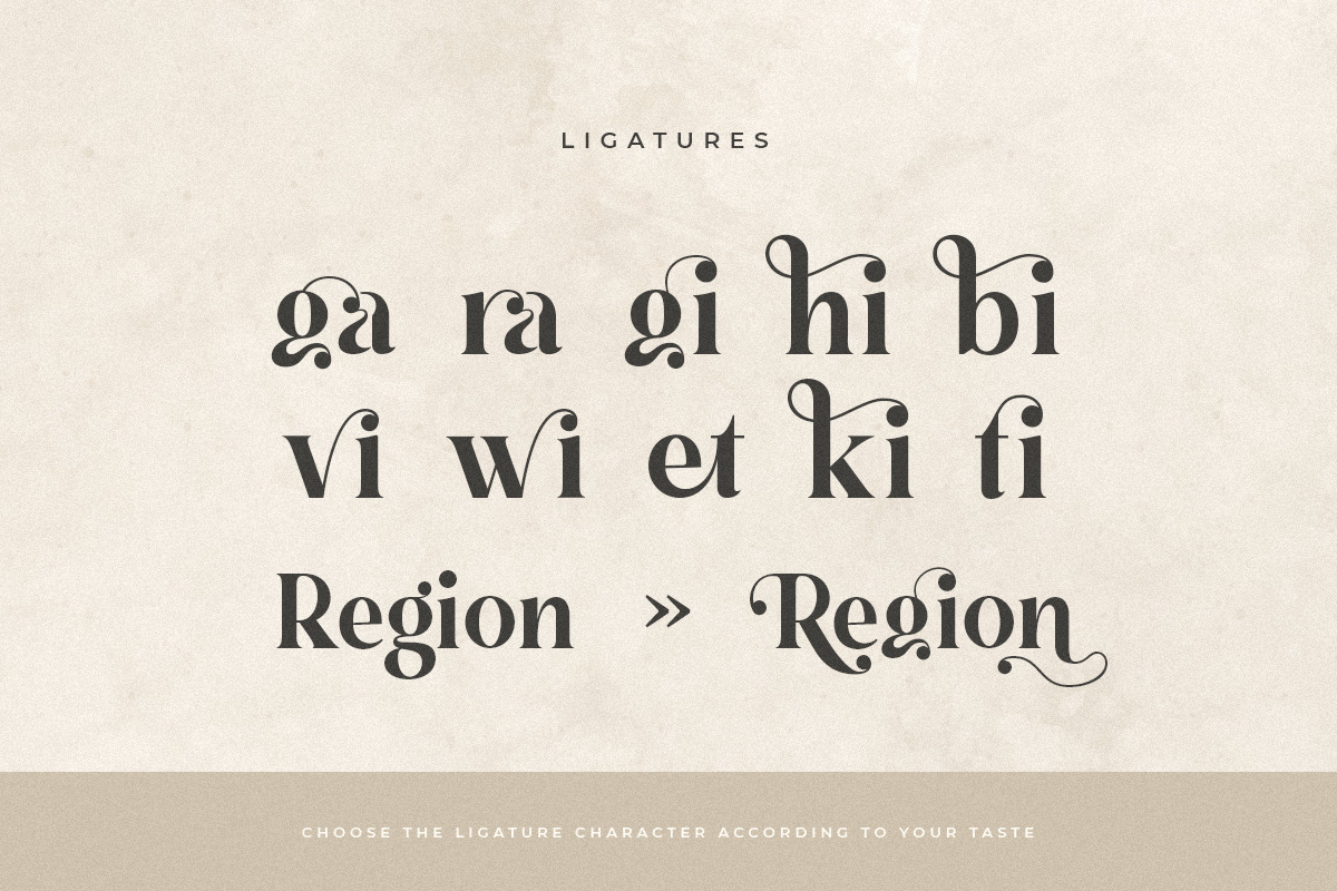 Gafta - Elegant Bold Serif Font Gafta - Elegant Bold Serif Font