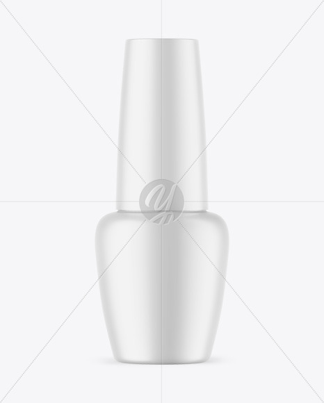 Matte Nail Polish Bottle Mockup