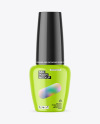 Glossy Nail Polish Bottle Mockup