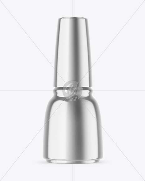 Metallic Nail Polish Bottle