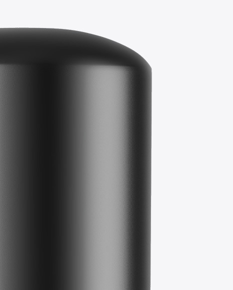 Matte Metallic Cosmetic Bottle Mockup