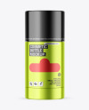 Metallic Cosmetic Bottle Mockup