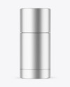 Matte Metallic Cosmetic Bottle Mockup