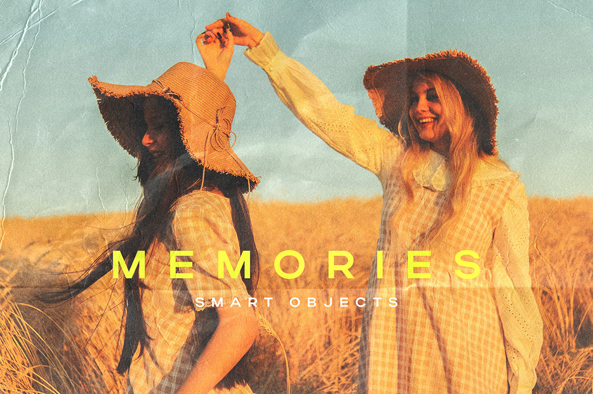 Vintage Memories Photo Effect Vintage Memories Photo Effect