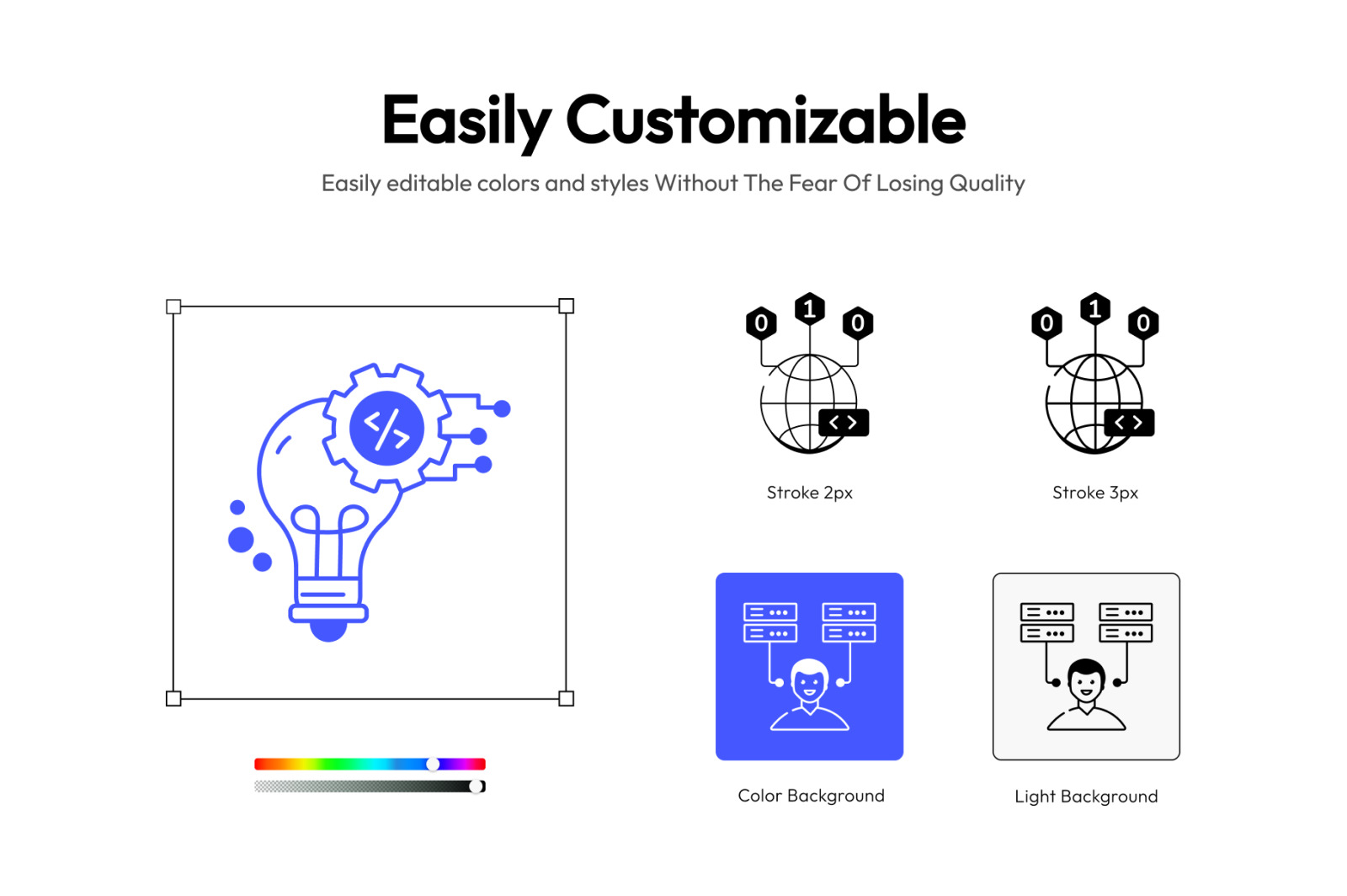 Animated Web Development Icons