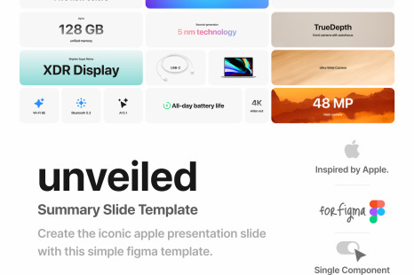 Unveiled - Summary Slide Template - Deck