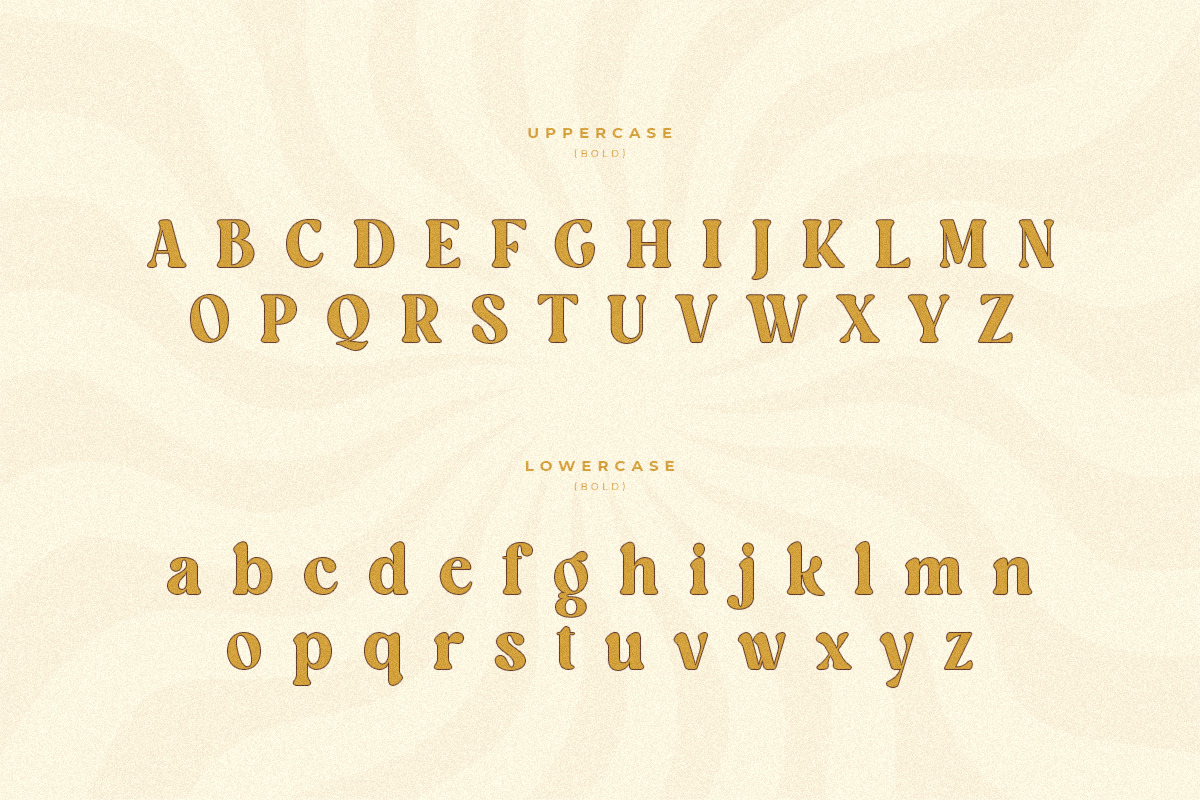 Garden - Unique Groovy Vintage Serif Garden - Unique Groovy Vintage Serif