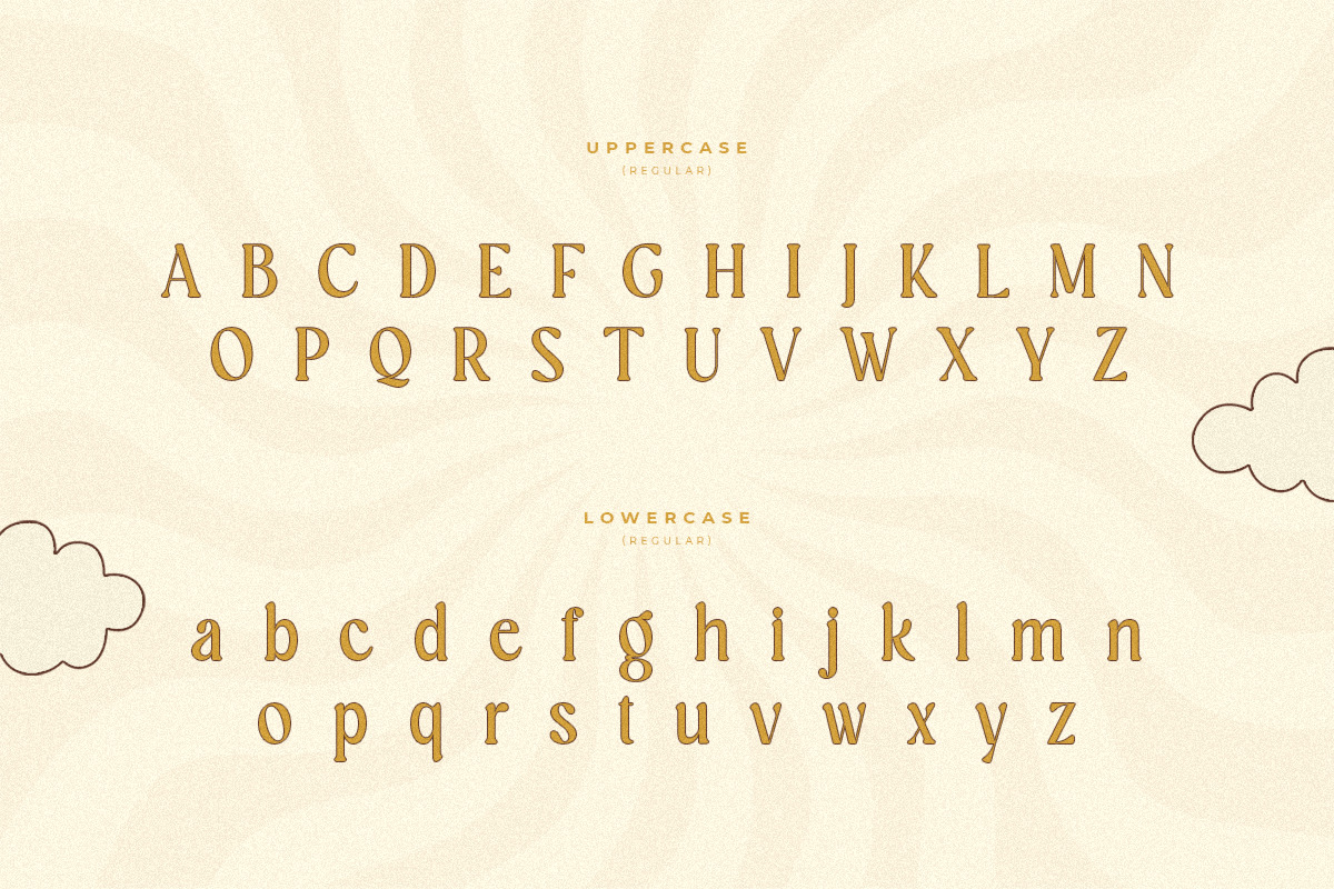 Garden - Unique Groovy Vintage Serif Garden - Unique Groovy Vintage Serif