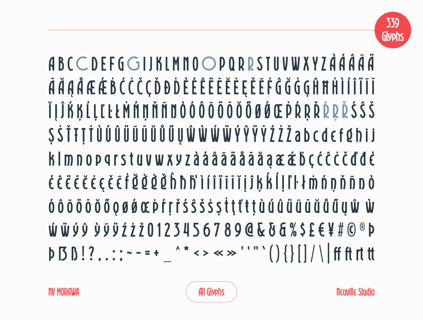 NV Morawa Font NV Morawa Font