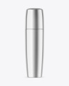 Metallic Cosmetic Bottle Mockup