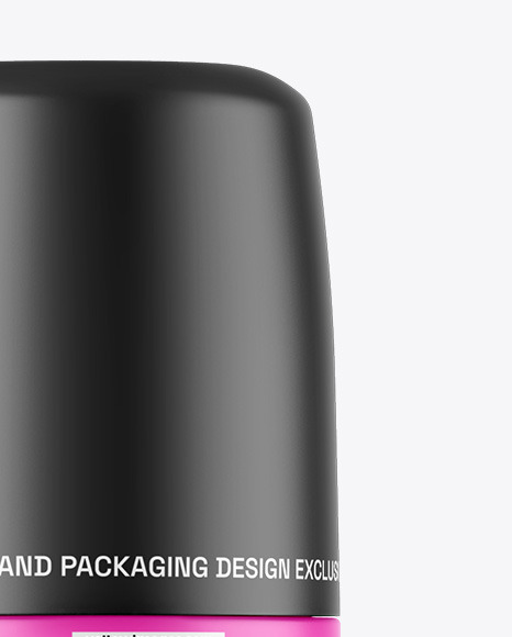 Matte Cosmetic Bottle Mockup