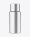 Metallic Cosmetic Bottle Mockup